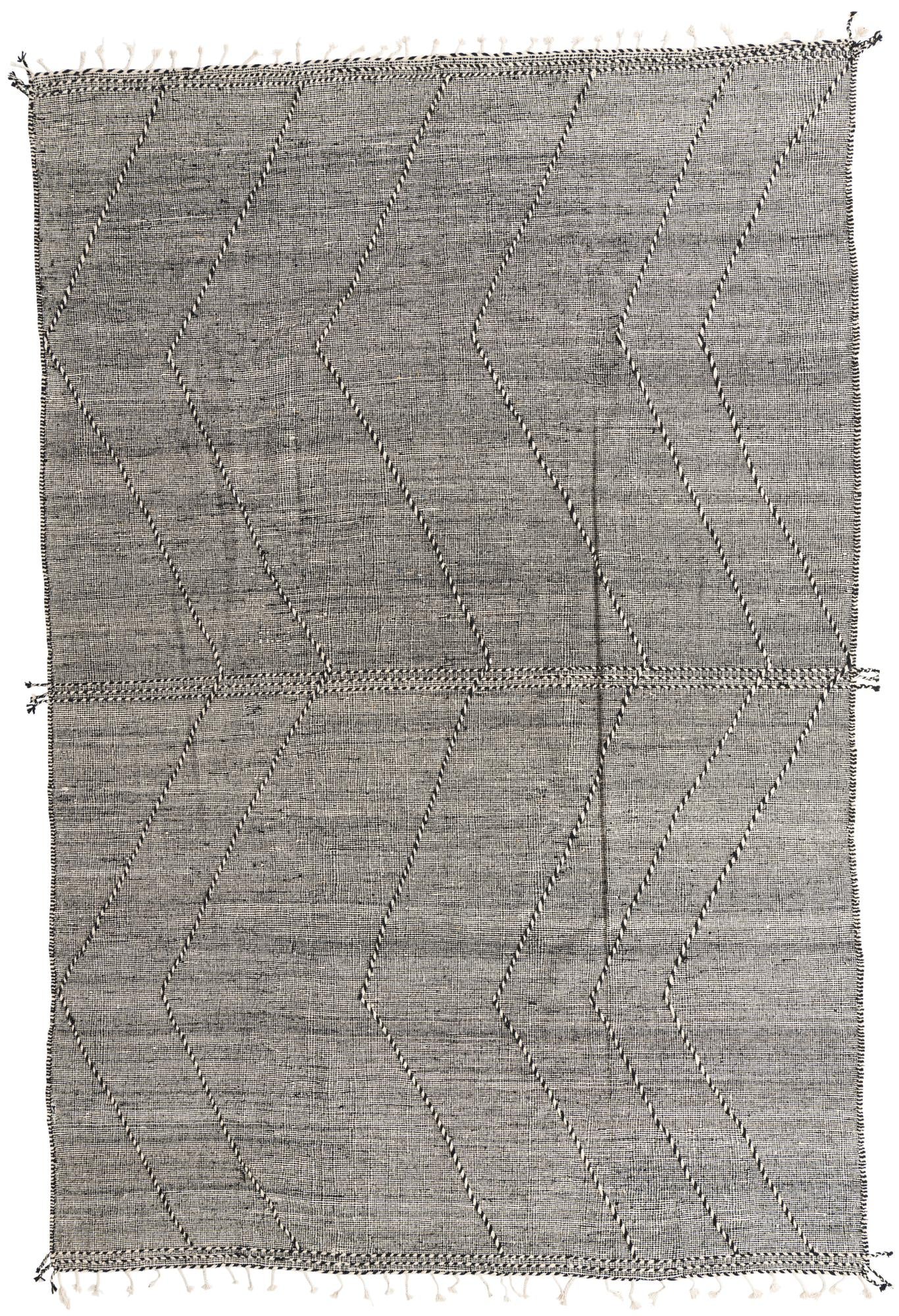 9' 2 x 13' 6 Hand Knotted Moroccan Wool Rug