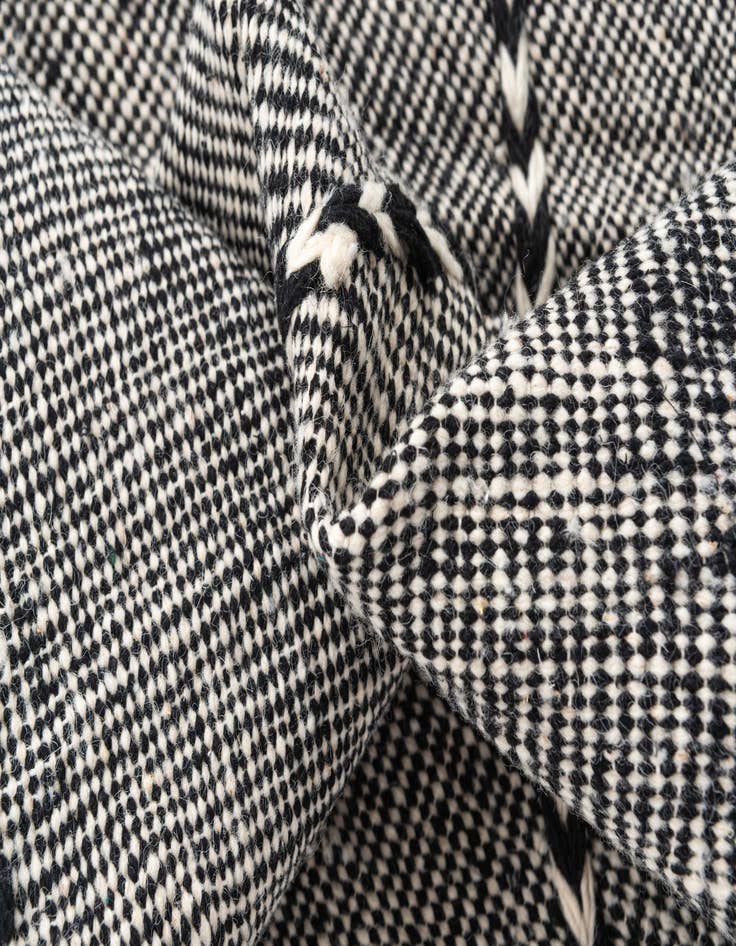 Detail image of 7' 4 x 9' 9 Hand Knotted Moroccan Wool Rug