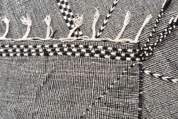 225cm x 295cm anudado a mano marroquí Alfombra Lana