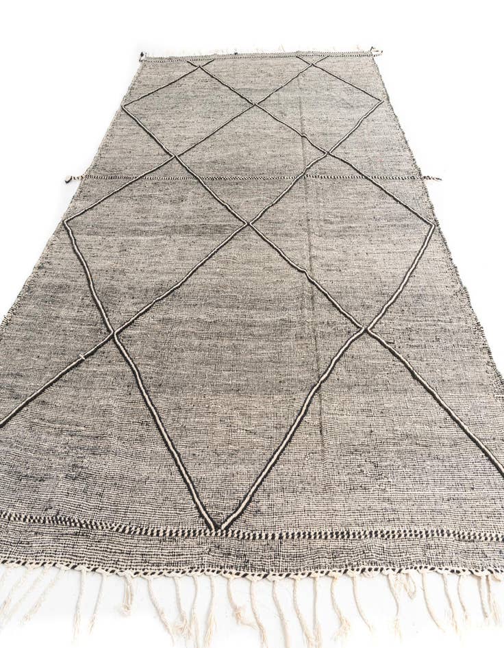 Detail image of 9' 4 x 13'  Hand Knotted Moroccan Wool Rug