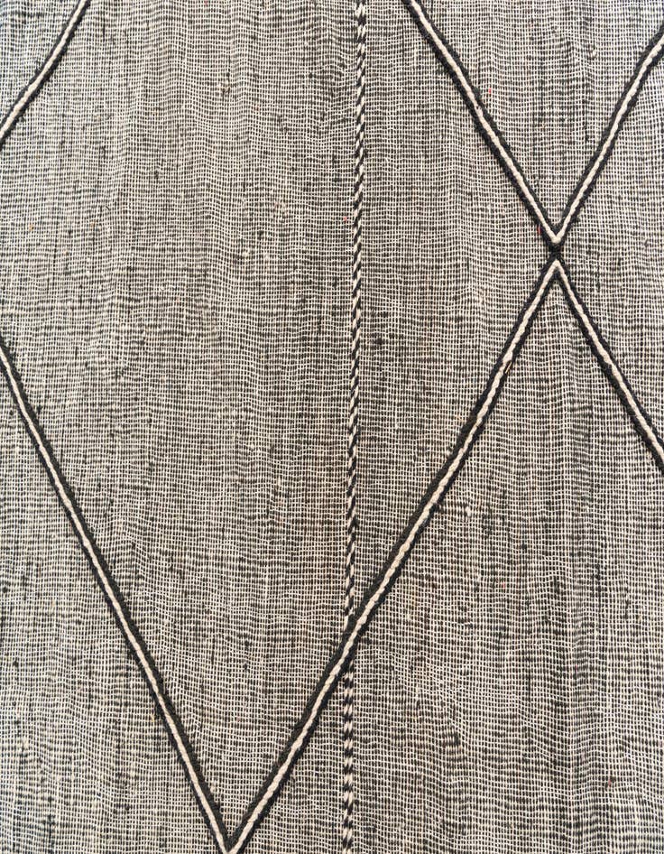 Detail image of 9' 4 x 13'  Hand Knotted Moroccan Wool Rug