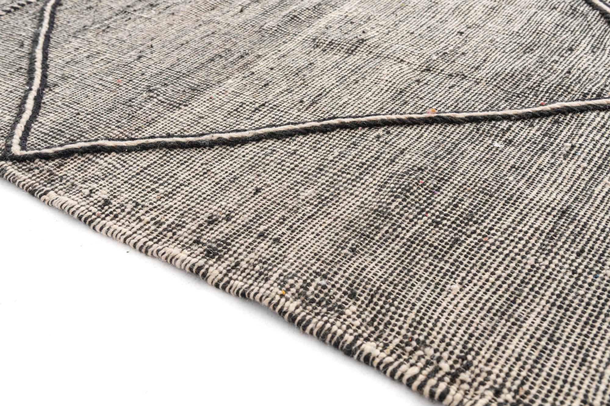 9' 4 x 13' Hand Knotted Moroccan Wool Rug