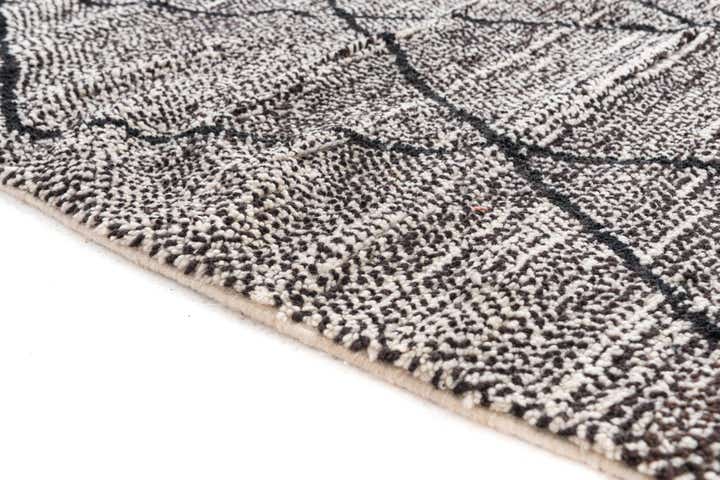 6' 6 x 10' Hand Knotted Moroccan Wool Rug