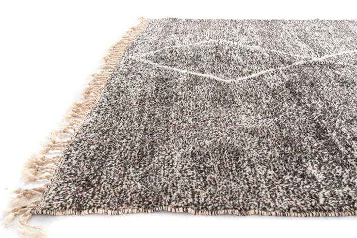 Detail image of 7' x 9' 3 Hand Knotted Moroccan Wool Rug