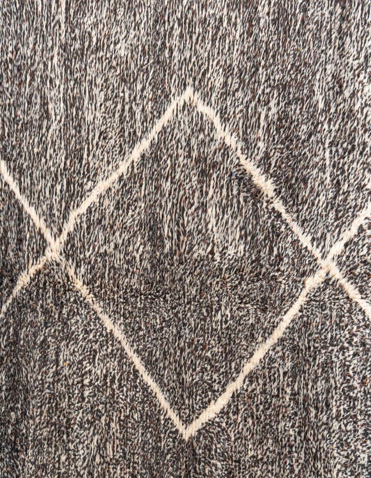 Detail image of 7' x 9' 3 Hand Knotted Moroccan Wool Rug