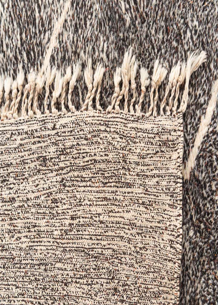 7' x 9' 3 Hand Knotted Moroccan Wool Rug