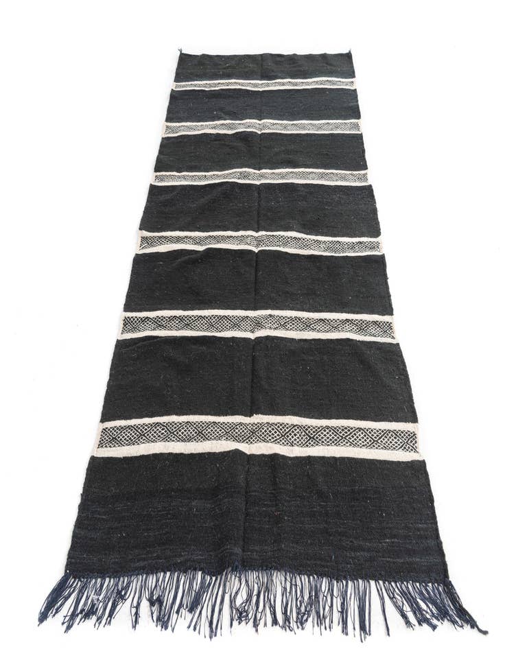 Detail image of 4' 7 x 8' 2  Hand Knotted Moroccan Wool Rug