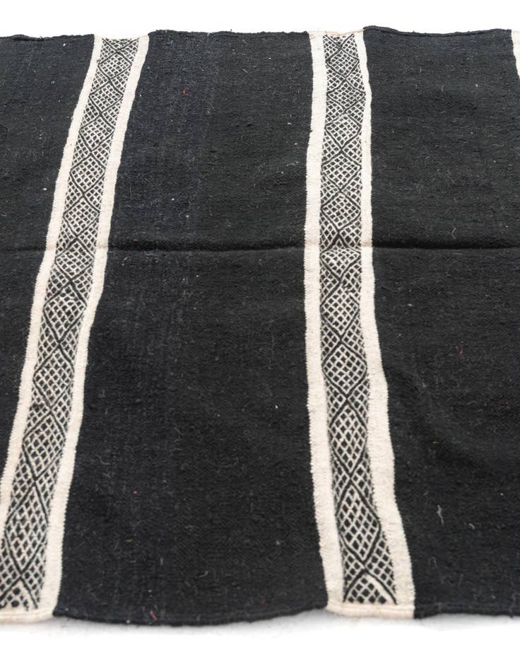 Detail image of 4' 7 x 8' 2  Hand Knotted Moroccan Wool Rug