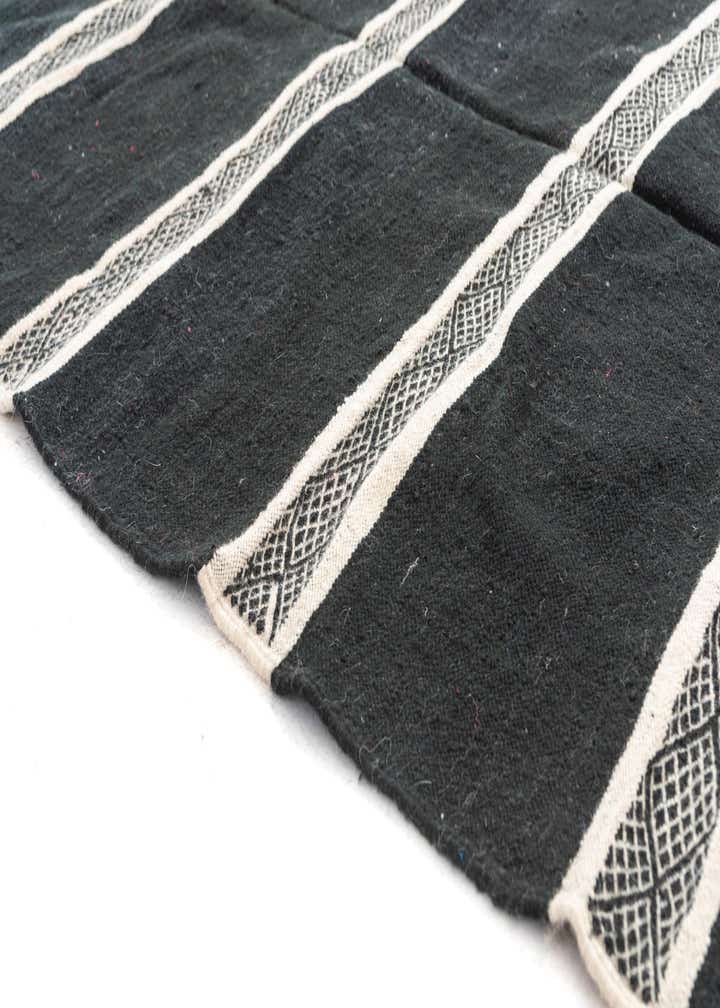 4' 7 x 8' 2 Hand Knotted Moroccan Wool Rug