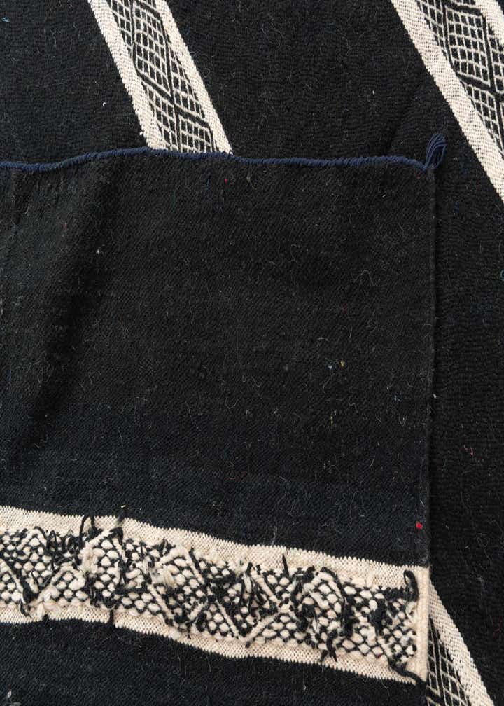 4' 7 x 8' 2 Hand Knotted Moroccan Wool Rug