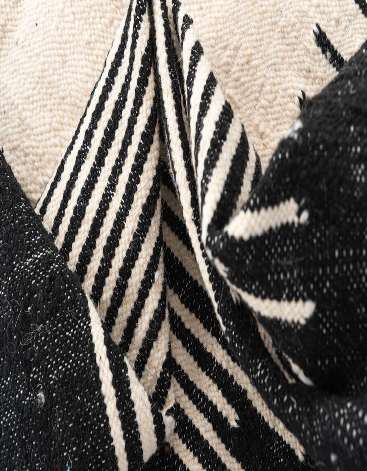 Detail image of 7' 4 x 11' 3  Hand Knotted Moroccan Wool Rug