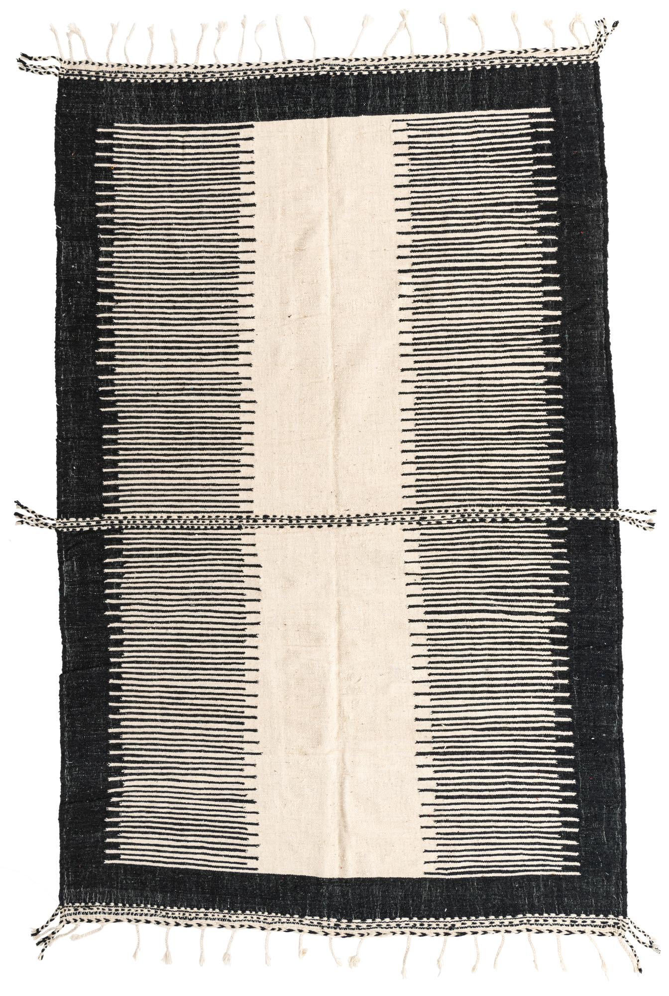 7' 4 x 11' 3 Hand Knotted Moroccan Wool Rug