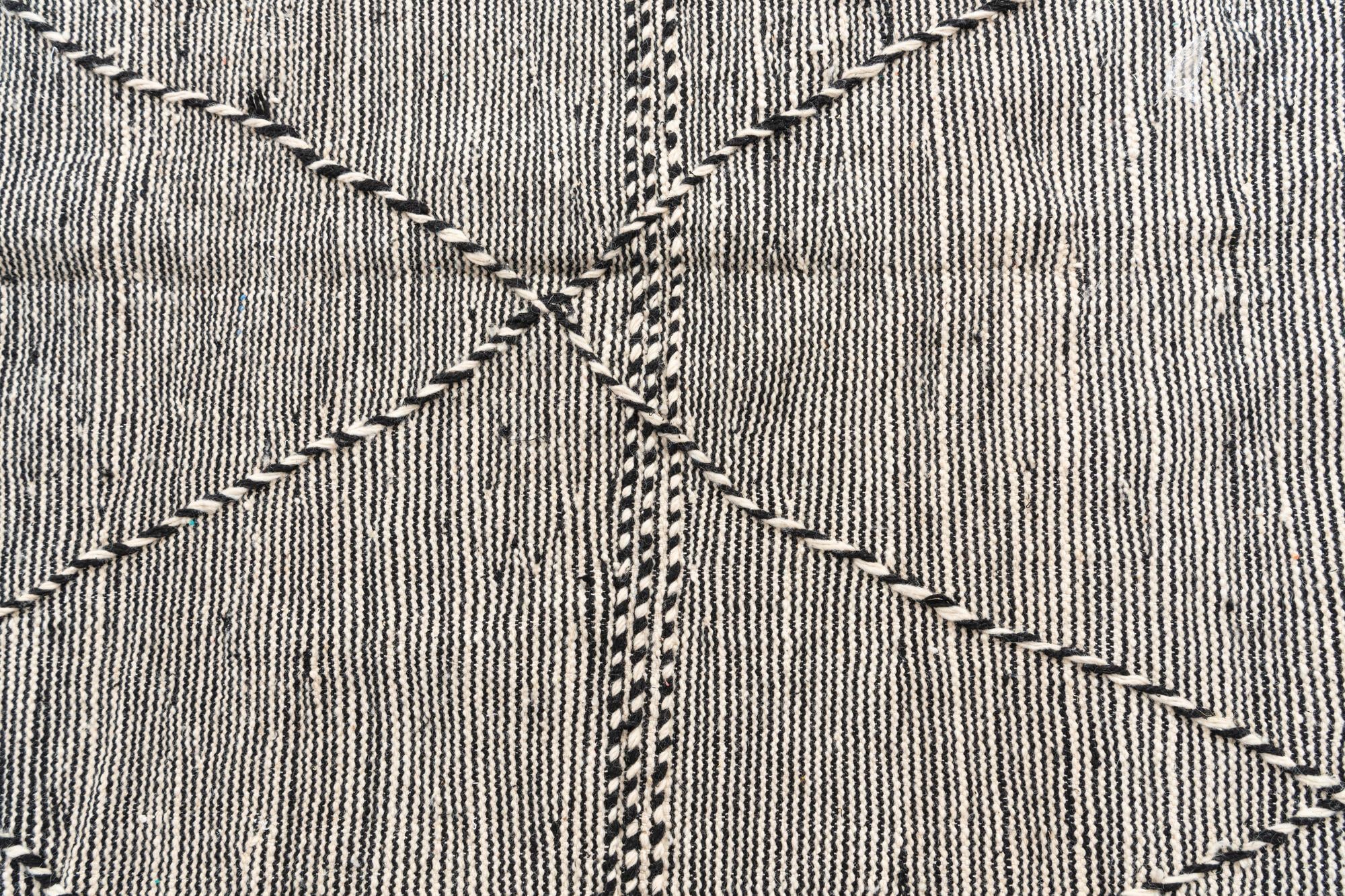 6' 6 x 10' 4 Hand Knotted Moroccan Wool Rug