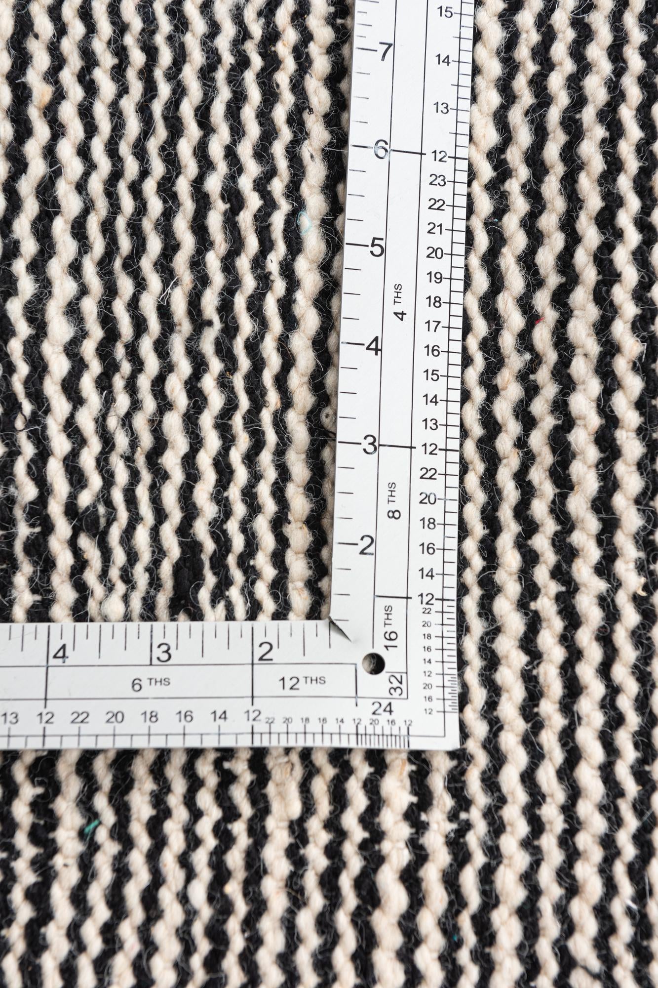 6' 6 x 10' 4 Hand Knotted Moroccan Wool Rug