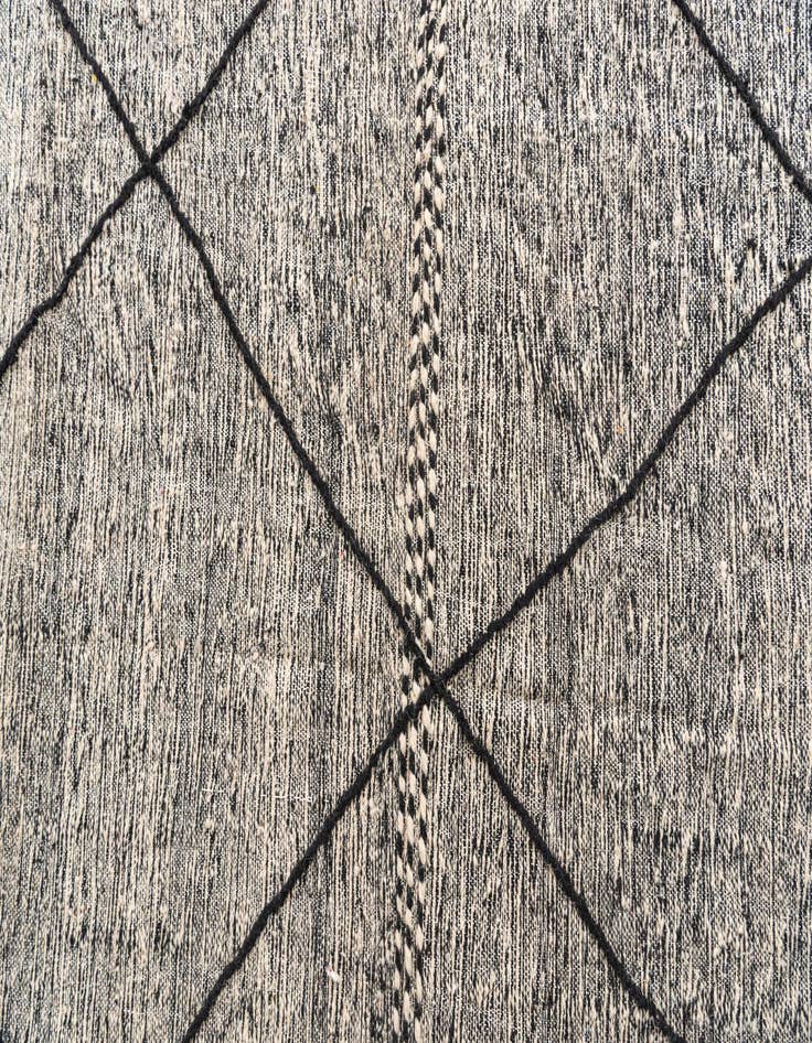 Detail image of 8' 3 x 11' 6  Hand Knotted Moroccan Wool Rug
