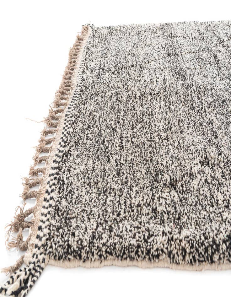 Detail image of 6' 9 x 9' 7  Hand Knotted Moroccan Wool Rug