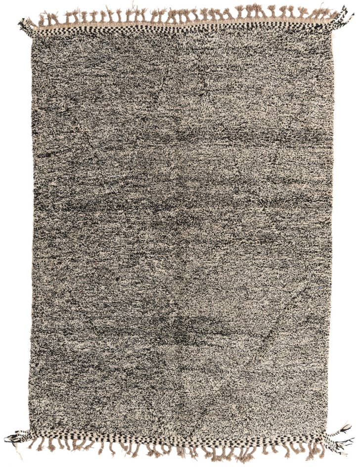 Detail image of 6' 9 x 9' 7 Hand Knotted Moroccan Wool Rug