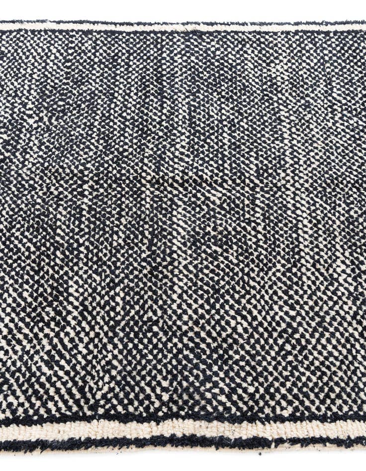 Detail image of 5' x 8' 9  Hand Knotted Moroccan Wool Rug