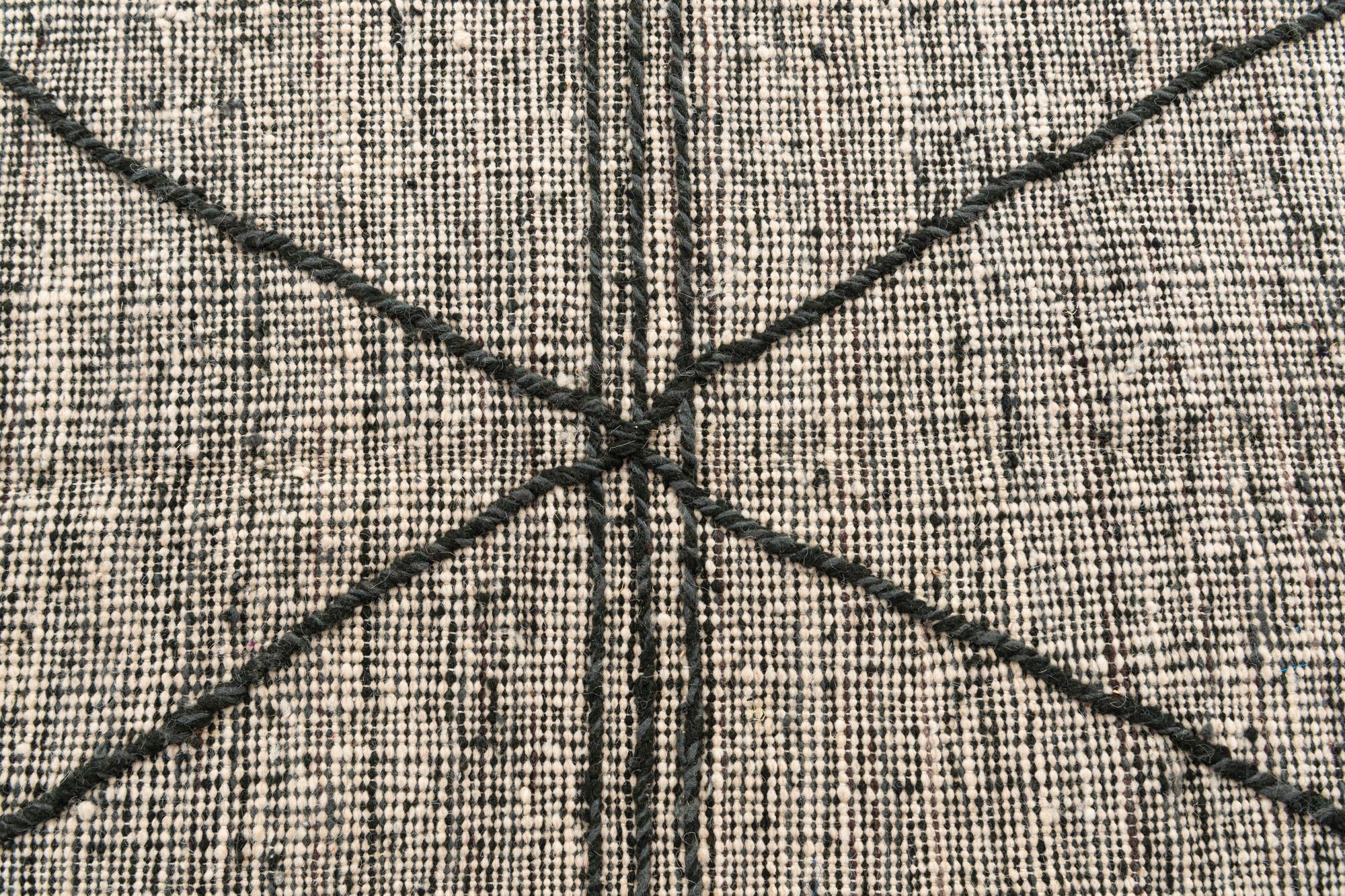 5' 2 x 8' 3 Hand Knotted Moroccan Wool Rug