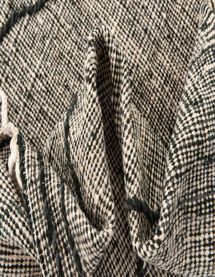 Detail image of 5' 2 x 8' 3  Hand Knotted Moroccan Wool Rug