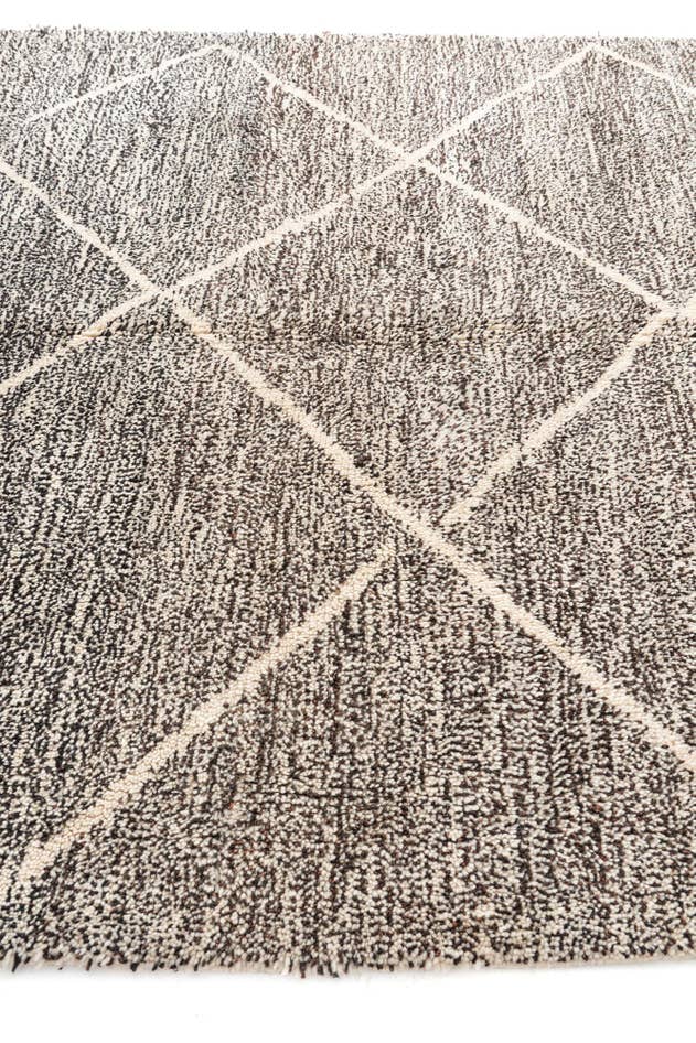 Detail image of 7' 2 x 9' 3 Hand Knotted Moroccan Wool Rug