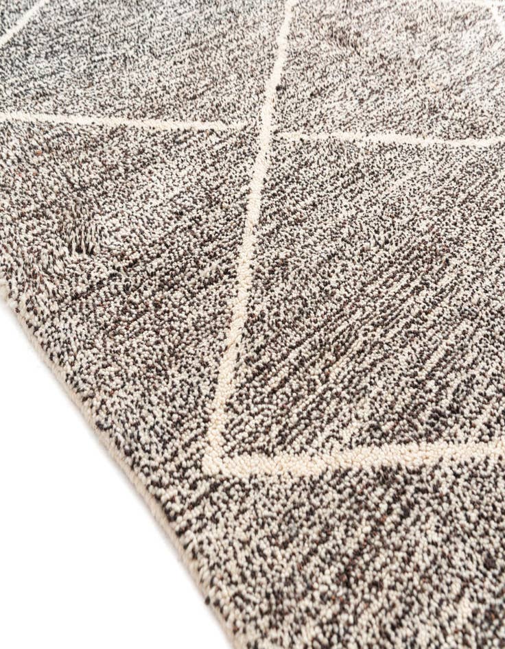 Detail image of 7' 2 x 9' 3  Hand Knotted Moroccan Wool Rug