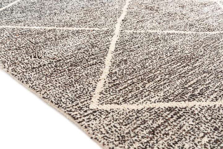 7' 2 x 9' 3 Hand Knotted Moroccan Wool Rug