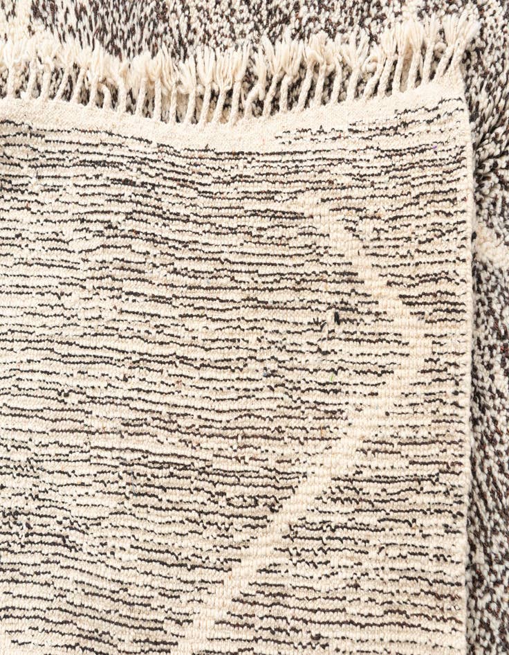 Detail image of 7' 2 x 9' 3  Hand Knotted Moroccan Wool Rug