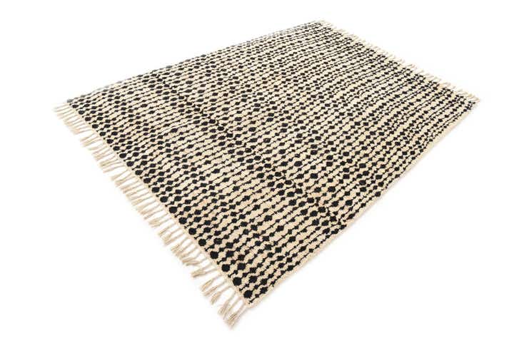 5' 7 x 8' 1 Hand Knotted Moroccan Wool Rug