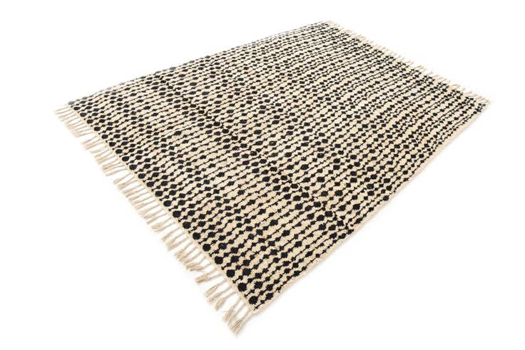 Detail image of 5' 7 x 8' 1 Hand Knotted Moroccan Wool Rug