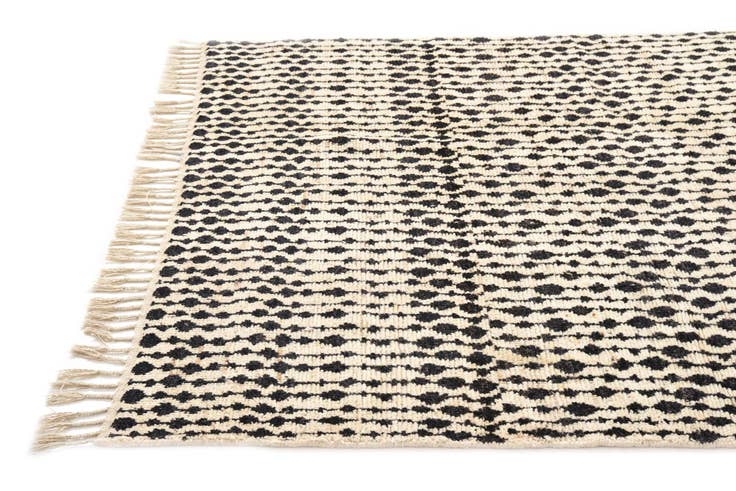 Detail image of 5' 7 x 8' 1 Hand Knotted Moroccan Wool Rug