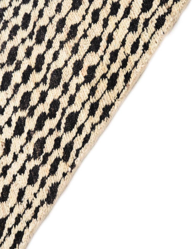 Detail image of 5' 7 x 8' 1  Hand Knotted Moroccan Wool Rug