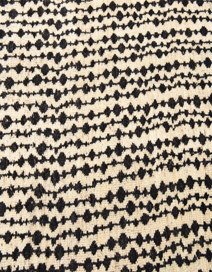 Detail image of 5' 7 x 8' 1  Hand Knotted Moroccan Wool Rug