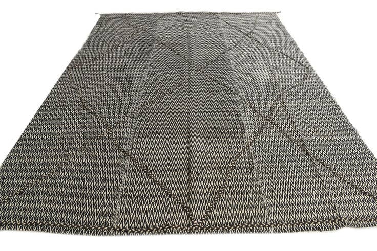 Detail image of 8' 8 x 11' 8 Hand Knotted Moroccan Wool Rug