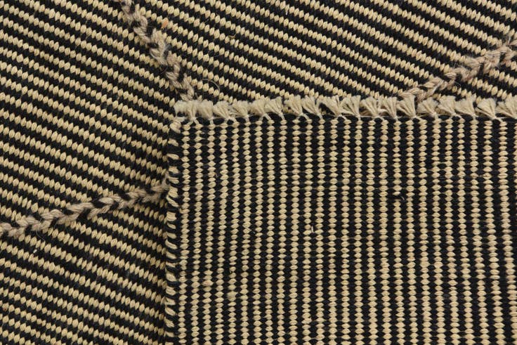 Detail image of 5' 6 x 7' 6 Hand Knotted Moroccan Wool Rug