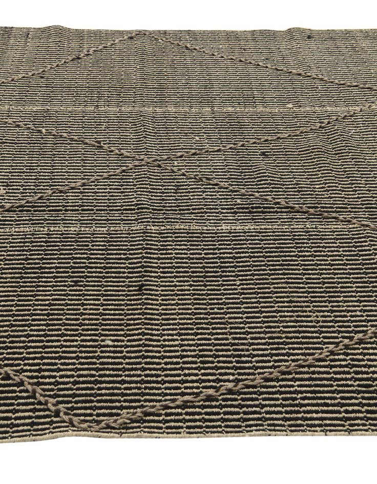 Detail image of 5' 10 x 9' 4  Hand Knotted Moroccan Wool Rug