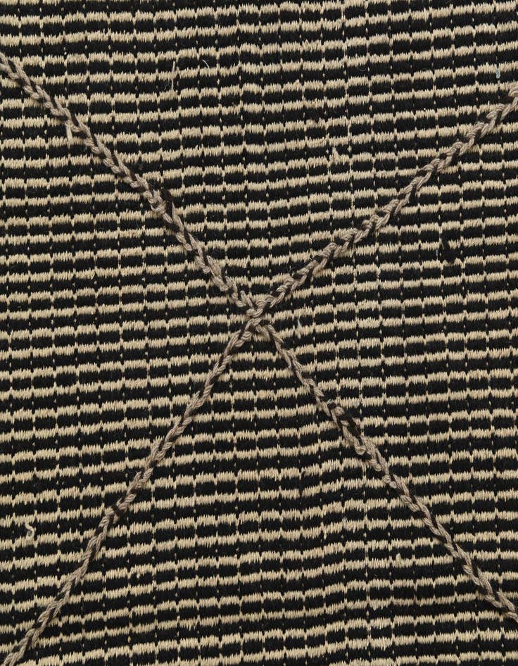 Detail image of 5' 10 x 9' 4 Hand Knotted Moroccan Wool Rug