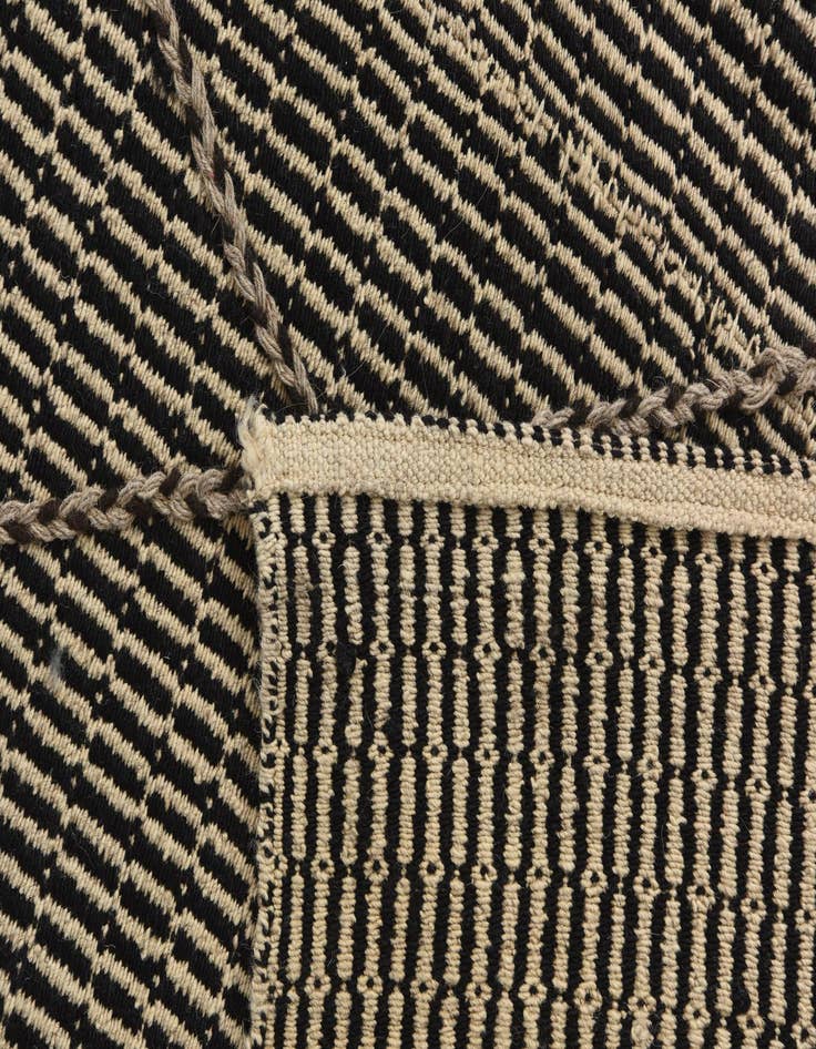 Detail image of 5' 10 x 9' 4  Hand Knotted Moroccan Wool Rug