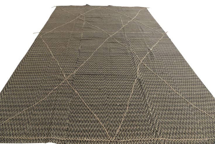 Detail image of 9' 6 x 14' 3 Hand Knotted Moroccan Wool Rug