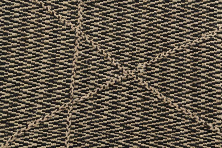 9' 6 x 14' 3 Hand Knotted Moroccan Wool Rug