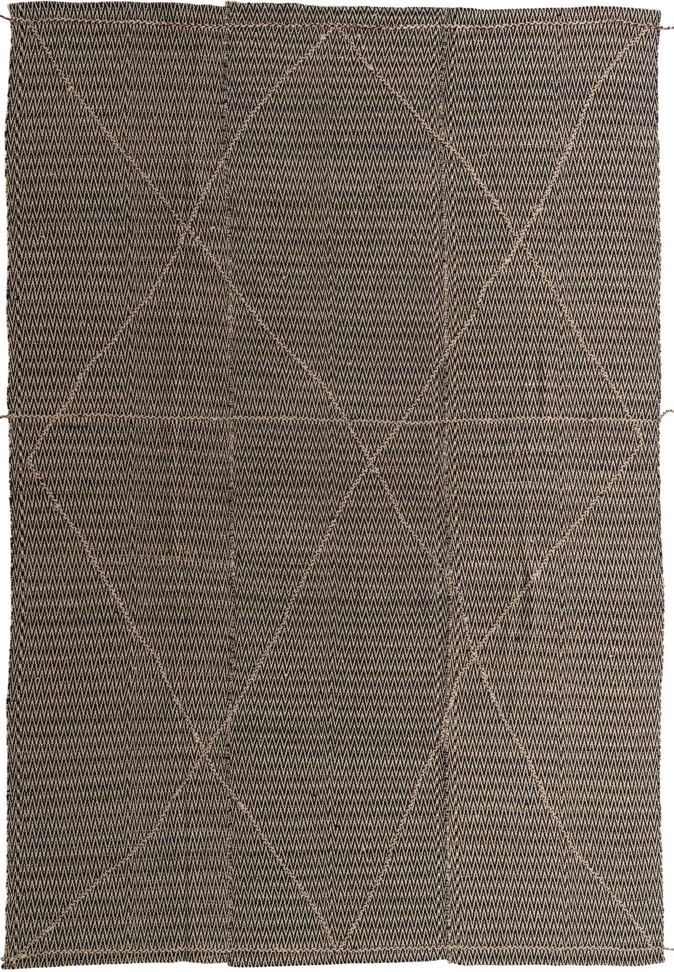 9' 6 x 14' 3 Hand Knotted Moroccan Wool Rug