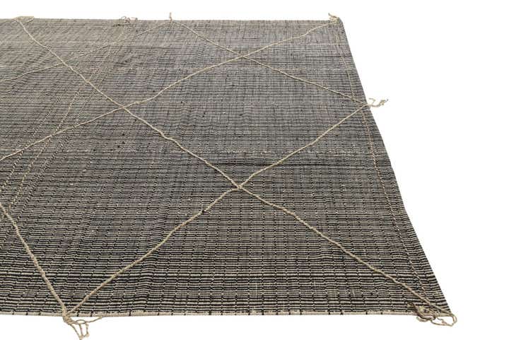 8' 8 x 11' 9 Hand Knotted Moroccan Wool Rug