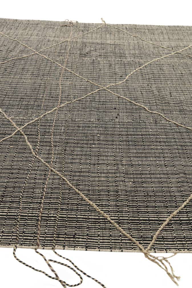 8' 8 x 11' 9 Hand Knotted Moroccan Wool Rug