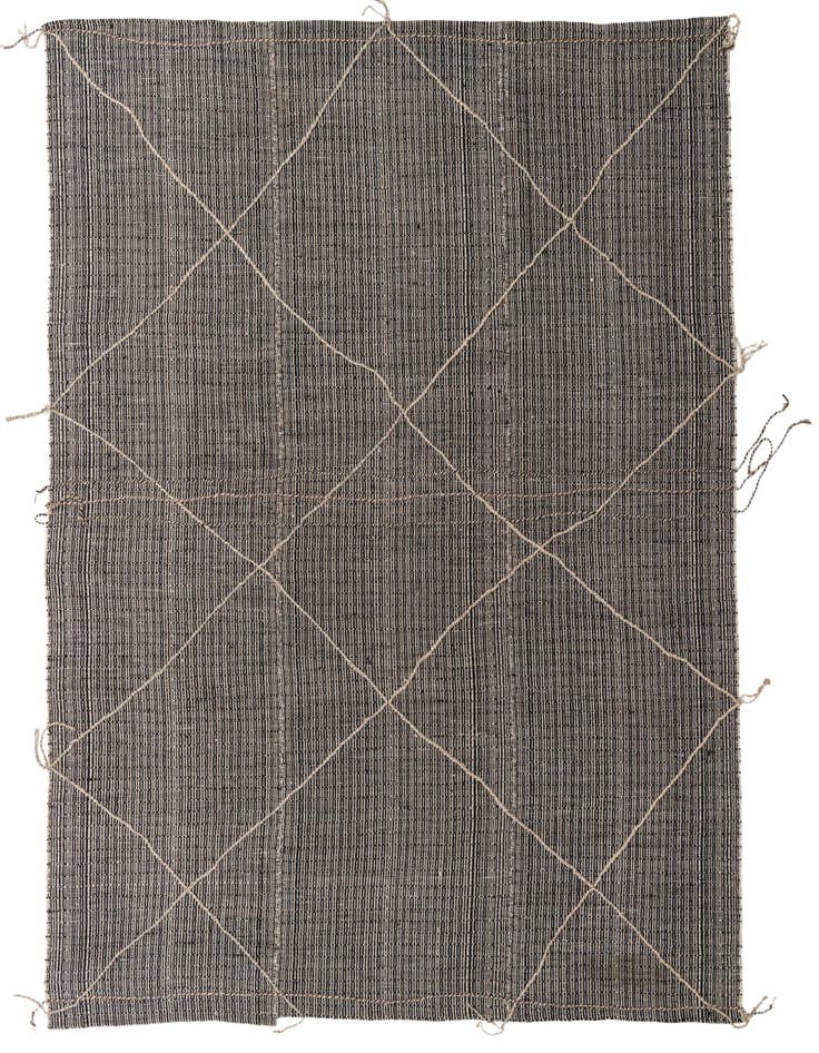 Detail image of 8' 8 x 11' 9 Hand Knotted Moroccan Wool Rug