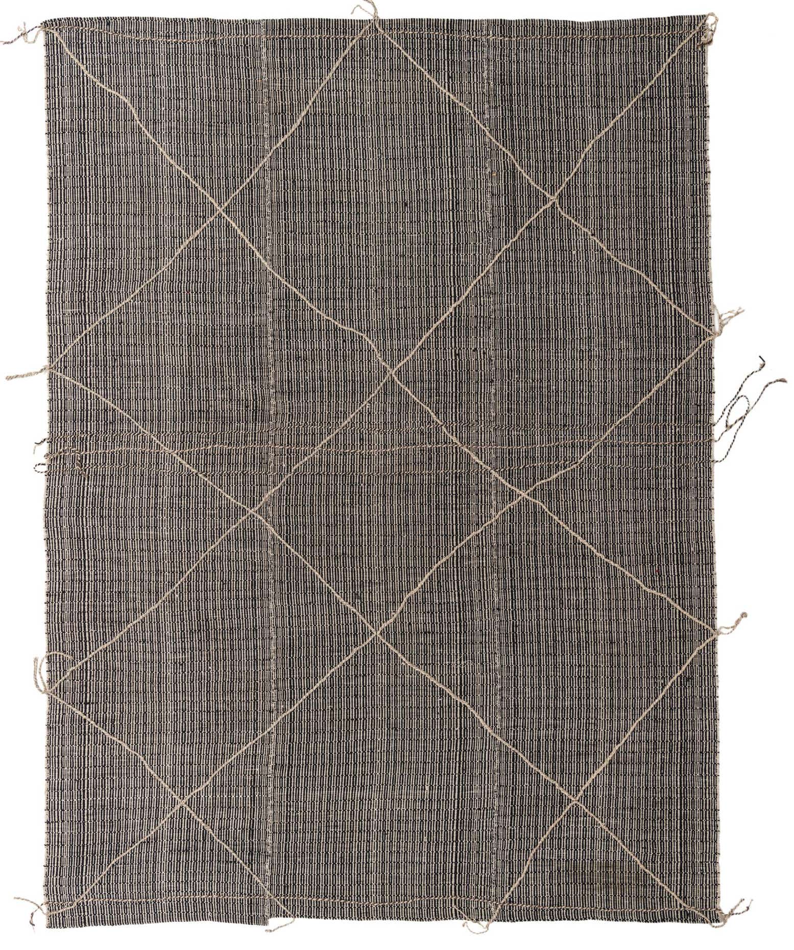 8' 8 x 11' 9 Hand Knotted Moroccan Wool Rug