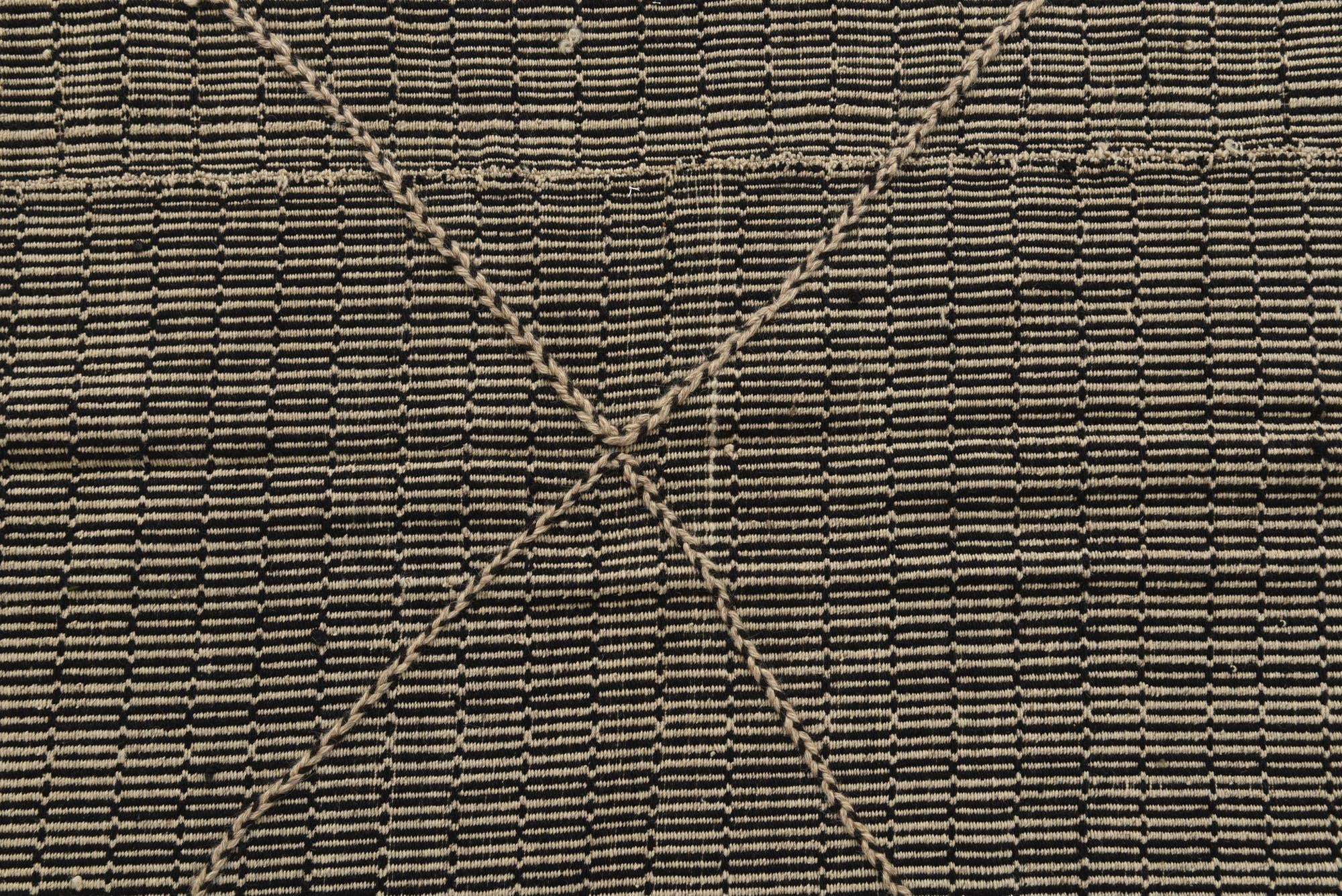 8' 7 x 12' 3 Hand Knotted Moroccan Wool Rug
