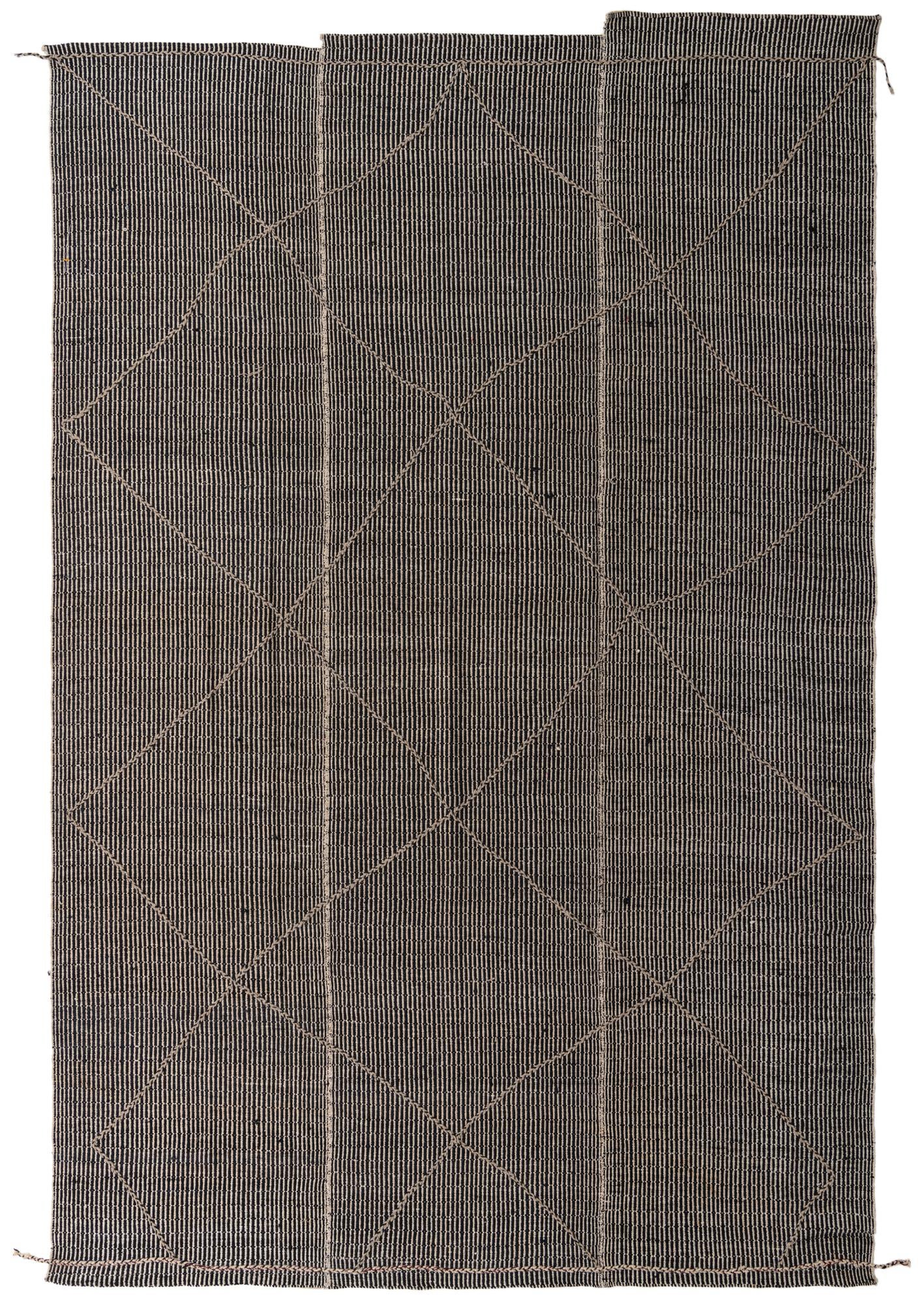 9' 5 x 14' 3 Hand Knotted Moroccan Wool Rug