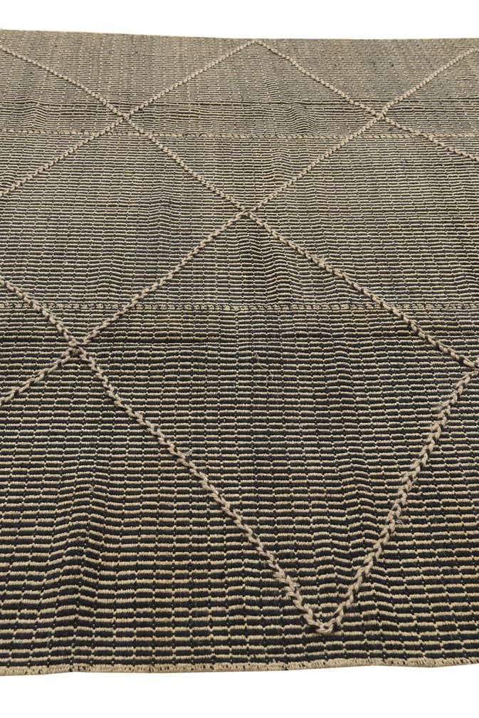 9' 1 x 10' Hand Knotted Moroccan Wool Rug