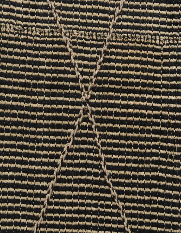 Detail image of 9' 1 x 10'  Hand Knotted Moroccan Wool Rug