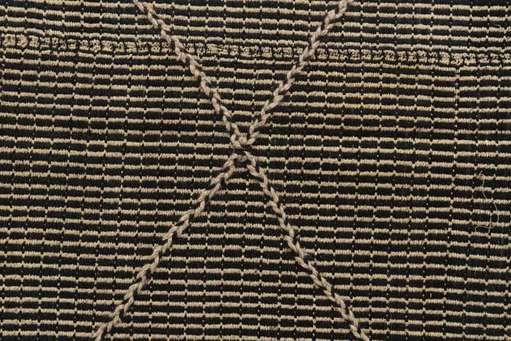 9' 1 x 10' Hand Knotted Moroccan Wool Rug